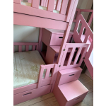 hoogslaper 80x160 met trap en glijbaan